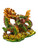 Feng Shui Colorful Dragon Facing Left 3.5” Resin Figurine For Good Luck, Prosperity, Abundance, ETC