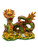 Feng Shui Colorful Dragon Facing Left 3.5” Resin Figurine For Good Luck, Prosperity, Abundance, ETC