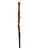 Folk Art Carved Totem Sculpture Tribal 40" Spirit Stick Cane Dark Wood Walking Stick One Of A Kind