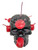 7 Knob Skull Gothic Black & Red Craneo De Siete Cabos Tumba Trabajo Figure Candle For Rituals, Spells, Decoration, ETC.