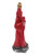 Santa Muerte & Golden Money Circle Talisman 8 Statues Set For Protection, Positive Changes, Open Road, ETC. #3 Red With Scythe