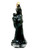 Santa Muerte & Golden Money Circle Talisman 8 Statues Set For Protection, Positive Changes, Open Road, ETC. #4 Black With Scythe
