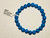 Synthetic Turquoise Spiritual Bead Bracelet (8mm Beads)