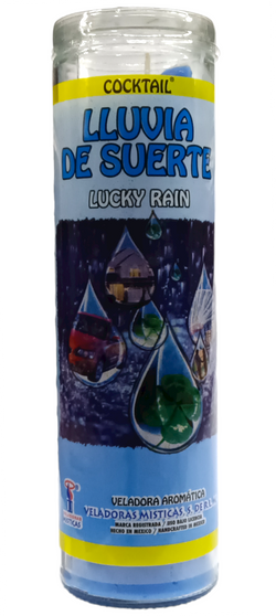 Lucky Rain Scented Cocktail Mystic Candle Lluvia De Dinero Veladoras Aromatica Misticas For Help With Money, Gambling, Finances, ETC.