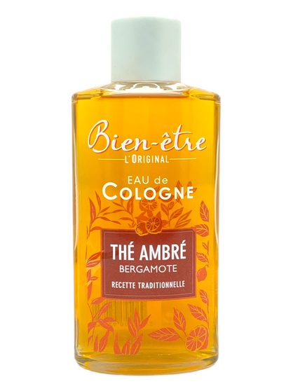 Thé Ambre & Bergamote – Warm Amber Ritual Cologne for Grounding & Grace (250ml Glass Bottle) Infuse your aura with a refined, earthy sweetness—perfect for evening protection and elegance.
