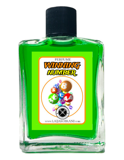Winning Number Spiritual Perfume Of Good Luck & Gambling 1oz