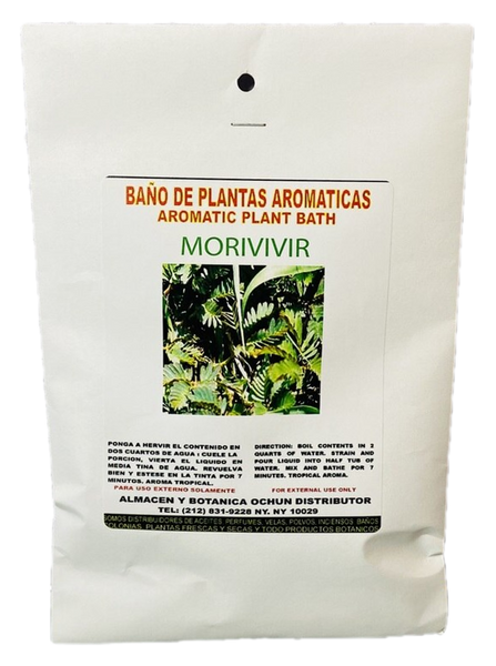 Morivivir Aromatic Plant Bath To Remove Curses, End Crossed Conditions, Remove Spells, Get Rid Of Unwanted Spirits, ETC. (Boil Herbs In Water To Prepare)