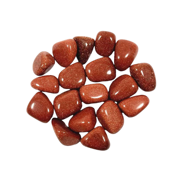 Goldstone Tumbled Gemstone For Inner Strength, Uplifting, Reduce Tension, ETC.  (1 piece)