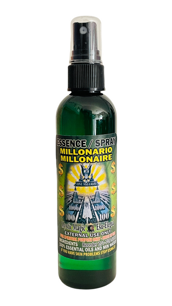 Millionaire Millionario Mystic Magic Essential Oil Spray 4 oz