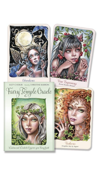 Faery Temple Oracle : Wisdom And Wonder To Empower Your Fairy Spirit By Suzy Cherub