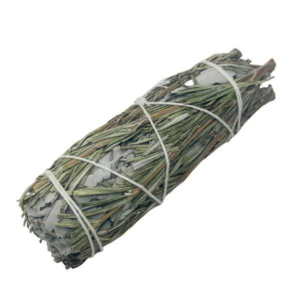 Rosemary White Sage Smudge Bundle 4"