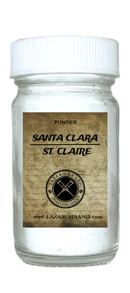 Saint Clare Santa Clara Prayer Powder For Peace, Strength, Wellness, ETC. 1.25oz