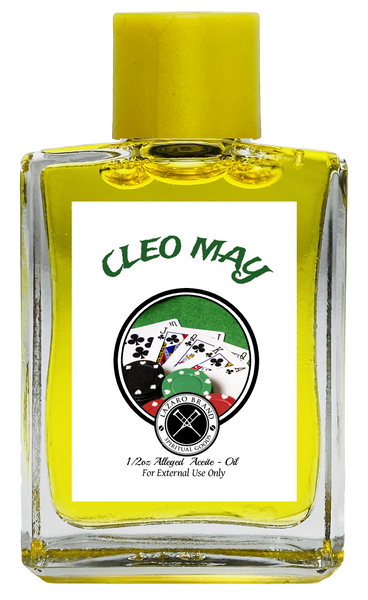 Cleo May Spiritual Oil For Good Luck, Gambling, Betting, Lottery, ETC. (YELLOW) 1/2 oz