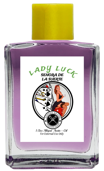 Lady Luck Senora De La Suerte Spiritual Oil (PURPLE) 1/2 oz