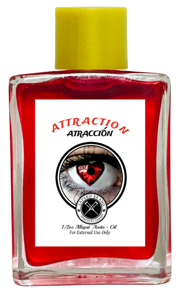 Attraction Atraccion Spiritual Oil For Romance, Love, Attraction, Soulmates, ETC. (RED) 1/2 oz
