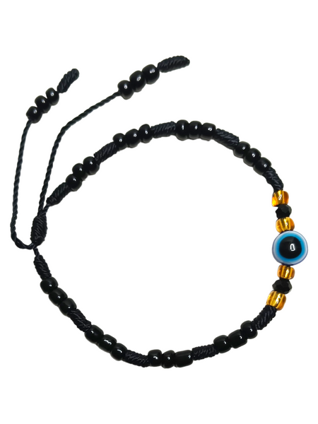 Evil Eye Black Spiritual Bracelet For Protection, Ward Off Evil, Good Luck, ETC.