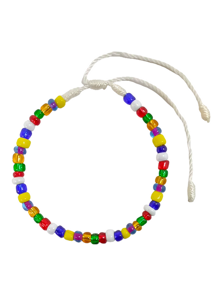 Indian Spirit Multicolor Spiritual Bracelet For Abundance, Good Luck, Gambling. ETC.