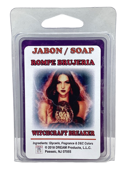 Witchcraft Breaker Rompe Brujeria Spiritual Soap Bar To Remove Curses, End Crossed Conditions, Remove Spells, Get Rid Of Unwanted Spirits, ETC. 