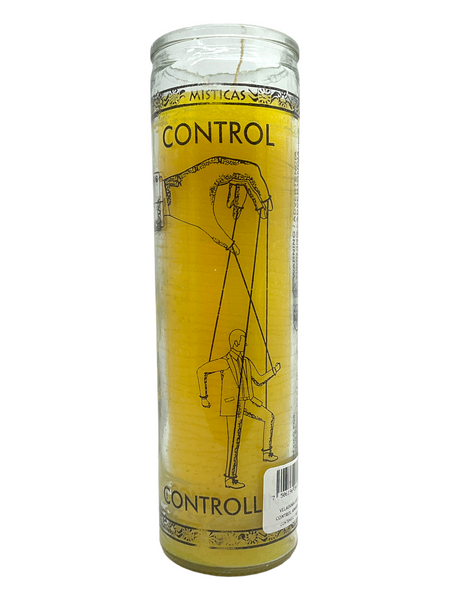 Control Controllar Yellow Prayer Candle To Dominate, Command, Gain Authority, ETC.
