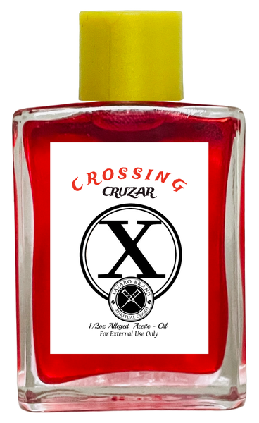 Crossing Cruzar Spiritual Oil To Chase Out Evil Spirits, End Curses, Get Rid Of Unwanted Influences, ETC. (RED) 1/2 oz