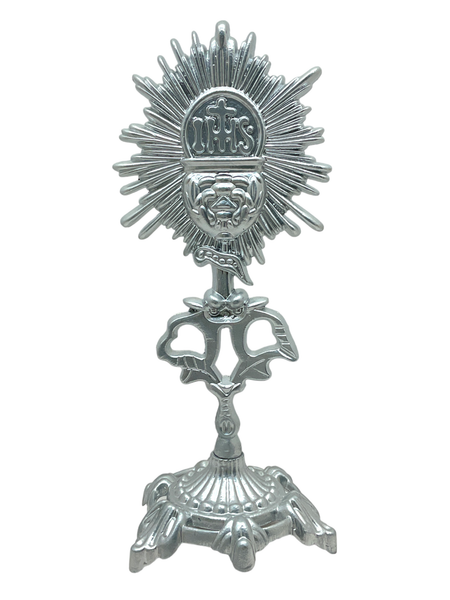 Holy Spirit Santisima Silver Color 11" Statue For Bovedas, Spiritual Altars, Shrines, ETC.