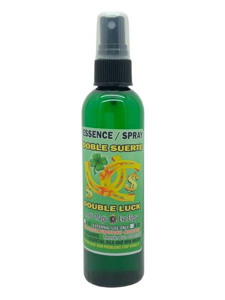 Double Luck Doble Suerte Mystic Magic Essential Oil Spray 4 oz