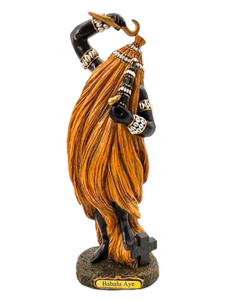 Babalu Aye  12" Statue For Healing, Wellness, Inner Peace, ETC.