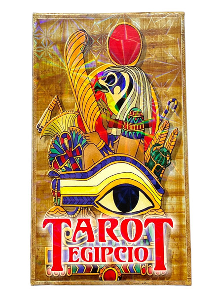 Tarot Egipcio 78 Cartas E Instrucciones Portada Y Contraportada (SPANISH)