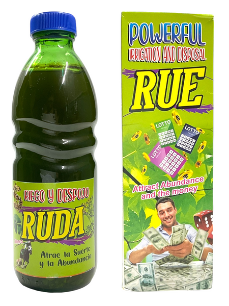 Rue Powerful Ruda Poderosa Spiritual Bath To Attract Abundance, Fortune, Success, ETC.