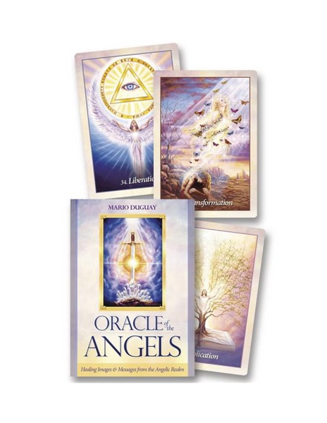 Oracle Of The Angels By Mario Duguay : Healing Images & Messages From The Angelic Realm