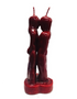 Lovers Come Together Figure Candle – “Love unites us, and passion flows freely between us.” (Red 7”)