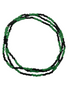 Orisha Ogun Divine Blacksmith Eleke Bead 40" Spiritual Necklace To Fight Against Injustice, Protection, Open Doors, ETC.