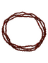 Orisha Oya Eleke Bead 40" Spiritual Necklace For Protection, Transformation, Road Opening, ETC. 