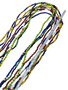 Orisha Yemaya Eleke Bead 40" Spiritual Necklace For Rejuvenation, Fertility, Healing, ETC.