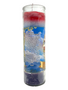 7 Powers (7 Potencias) 7 Day Prayer Candle – Overcome Obstacles & Protection from Harm (Multicolor)
