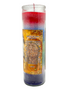 Lucky Indian Spirit (Indio Poderoso) 7 Day Prayer Candle – Good Luck in Gambling & Lottery (Multicolor)