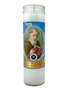 Saint Benedict (San Benito) 7 Day Prayer Candle – Protection, Banish Enemies & Run Devil Run (White)