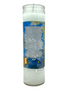 Saint Benedict (San Benito) 7 Day Prayer Candle – Protection, Banish Enemies & Run Devil Run (White)