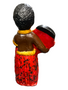 Orisha Eleggua Statue: Guardian Of The Crossroads - Holding Red Mask (8”)