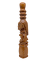 Orisha Orula Iroke - Carved Wooden Bell (13")