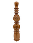 Orisha Orula Iroke - Carved Wooden Bell (13")