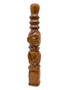 Orisha Orula Iroke - Carved Wooden Bell (13")