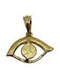 Evil Eye Spiritual Talisman Charm Pendant - Safeguard Against Envy, Bring Fortune. Shield Against Negative Forces (1")