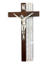 Crucifixion of Jesus Christ INRI Hornbeam Wood Crucifix - Divine Protection from Italy (12")