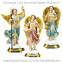 Archangel Barachiel Statue: Angel of Blessings (5”)