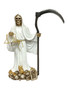 Santa Muerte Statue: White (13")