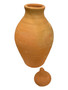 Clay Jar / Wide with Lid / 11” / Sopera Offering Vessel & Tureen  