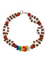 Orisha Agayu Fancy Eleke Bead Clasp Bracelet 8" For Protection, Guidance, Road Opening, ETC.