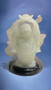 Laughing Happy Lucky White Buddha 4" Feng Shui Decorative Statue For Goals, Abundance, Peace, ETC. (VERSION 1)