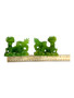 Feng Shui Green Dragon Facing Right 4” Resin Figurine For Good Luck, Prosperity, Abundance, ETC